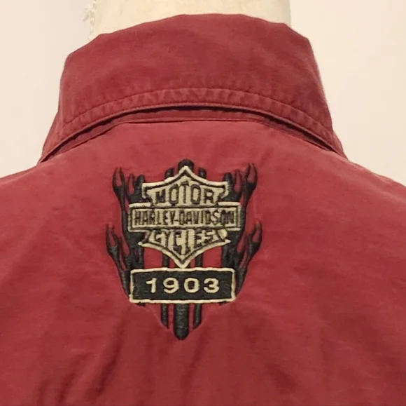 Harley-Davidson long sleeve top shirt - Picture 1 of 6